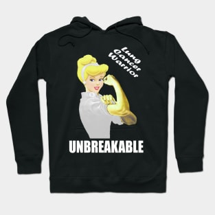 Lung Cancer Warrior Unbreakable Awareness Hoodie